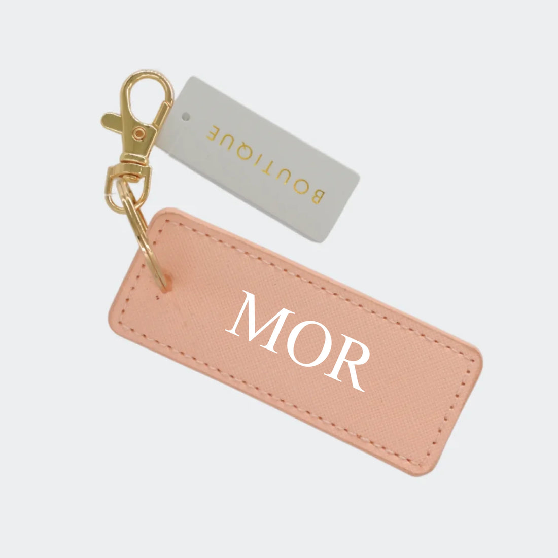 Lyserød/Sort nøglering - MOR Customizer 123Unik