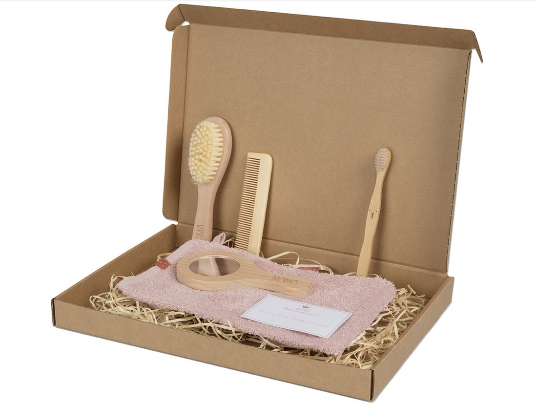 Bambam Gaveæske Økologisk Babypleje Pink Min Egen Verden.dk