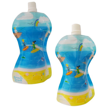 Smooth Snack Pouches spot-the-difference 10-pak børneposer med strandtema