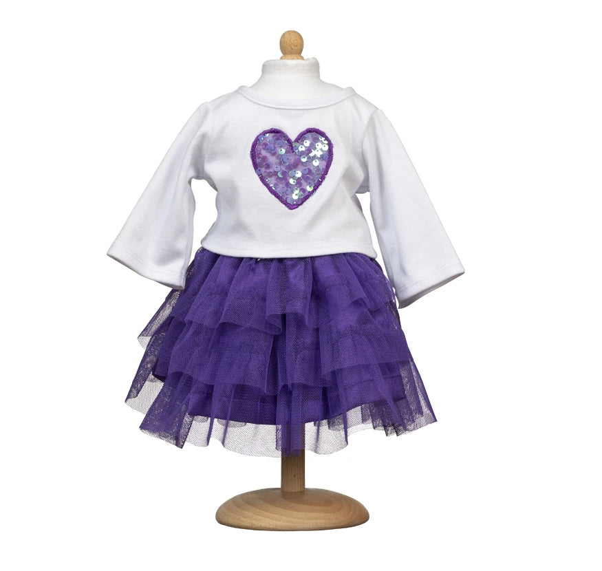 TYLSKØRT M/BLUSE (45 cm) Legetøj byastrup