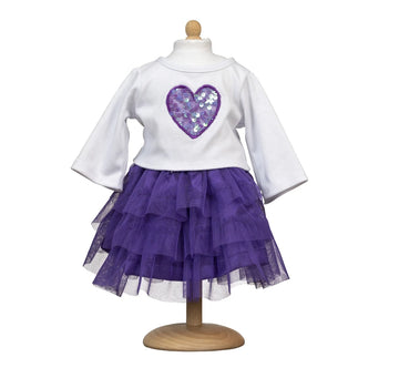 TYLSKØRT M/BLUSE (45 cm) Legetøj byastrup