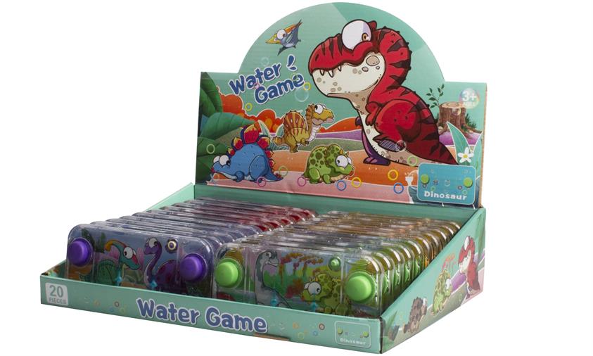 Mini | Vandspil med Dino horisontal, 4 varianter Alm produkt 123Unik