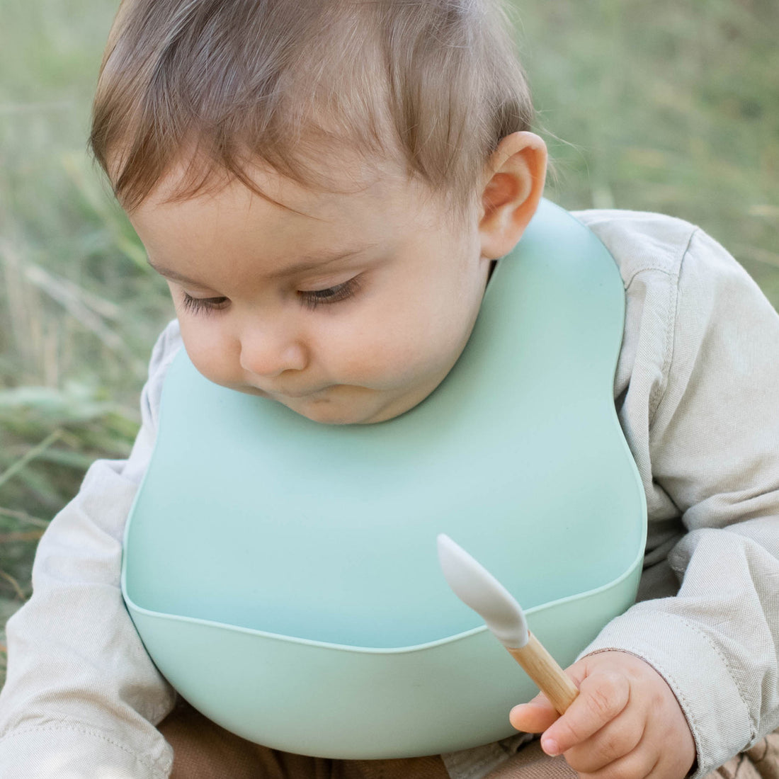 Savlesmæk Silikone 2-pak Blå-Grøn Alm produkt summerville organic