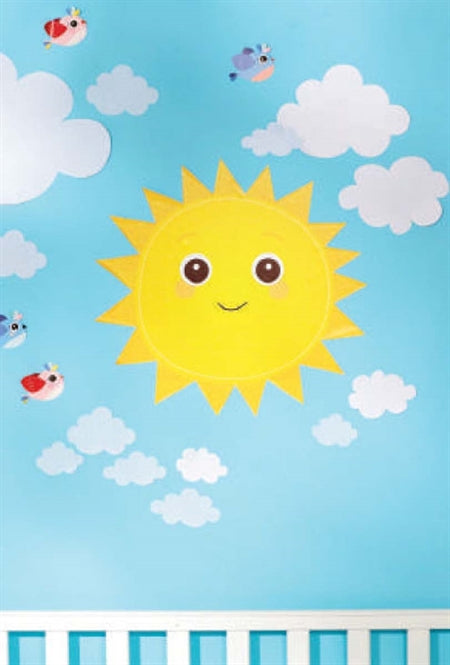 Wallstickers - Baby Solskin fra WALLIES Alm produkt 123Unik