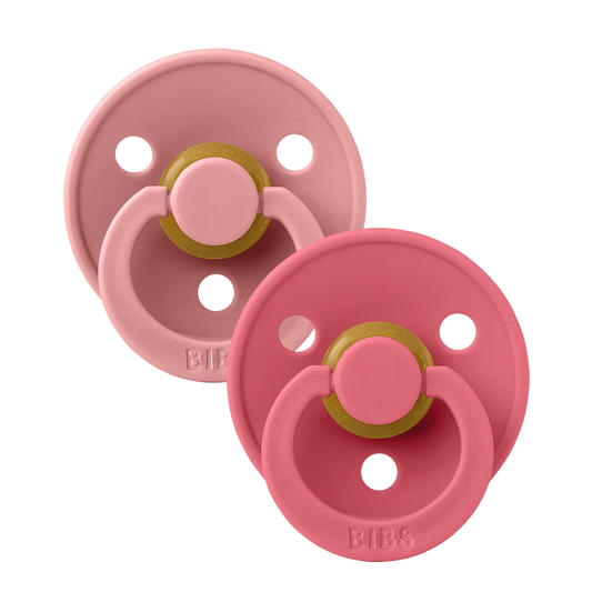 Colour Sutter 2-Pak - Dusty Pink/Coral Baby tilbehør BIBS