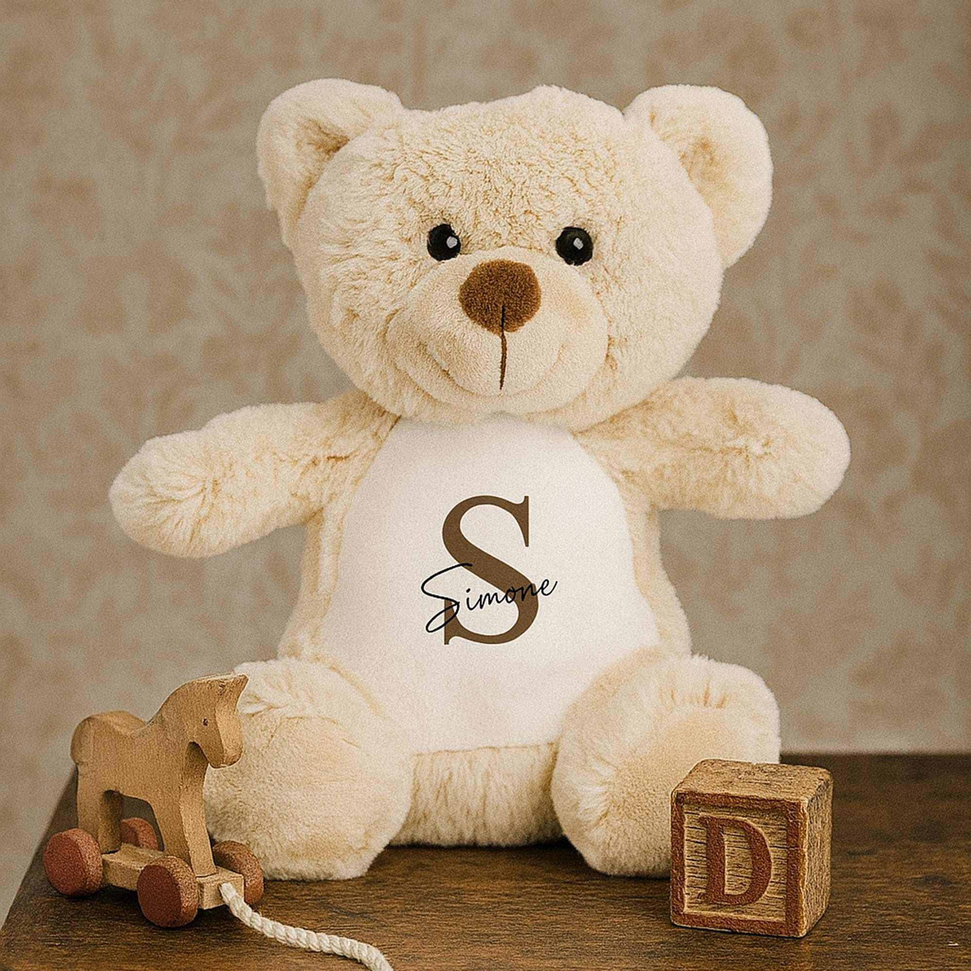 Lille classik navne bamse Customizer Min egen Verden.dk