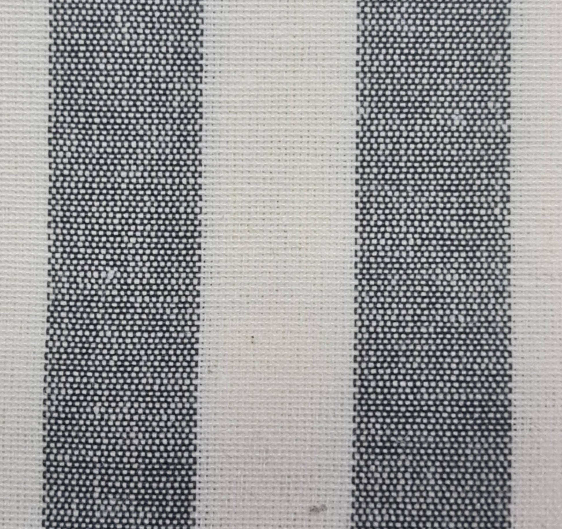 Polstret sløjfe i bredstribet bomuld 14x15cm Lunaria Lab