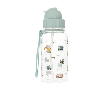 Plastflasker med bilmotiver fra Tutete