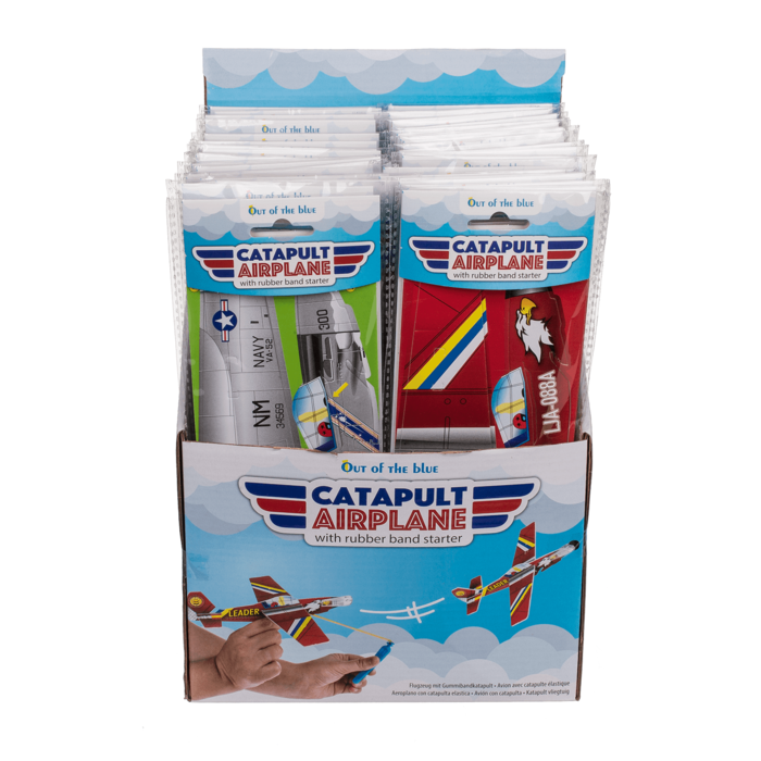 Fly med elastik starter, Out of the blue KG