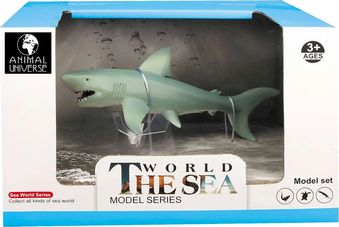 Animal Universe Haj i åben æske 18x11x11,5cm Legetøj Min Egen Verden.dk