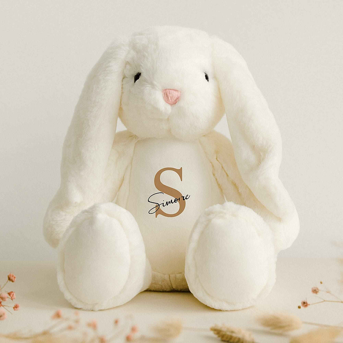 Hvid navne kanin Customizer TeeInBlue