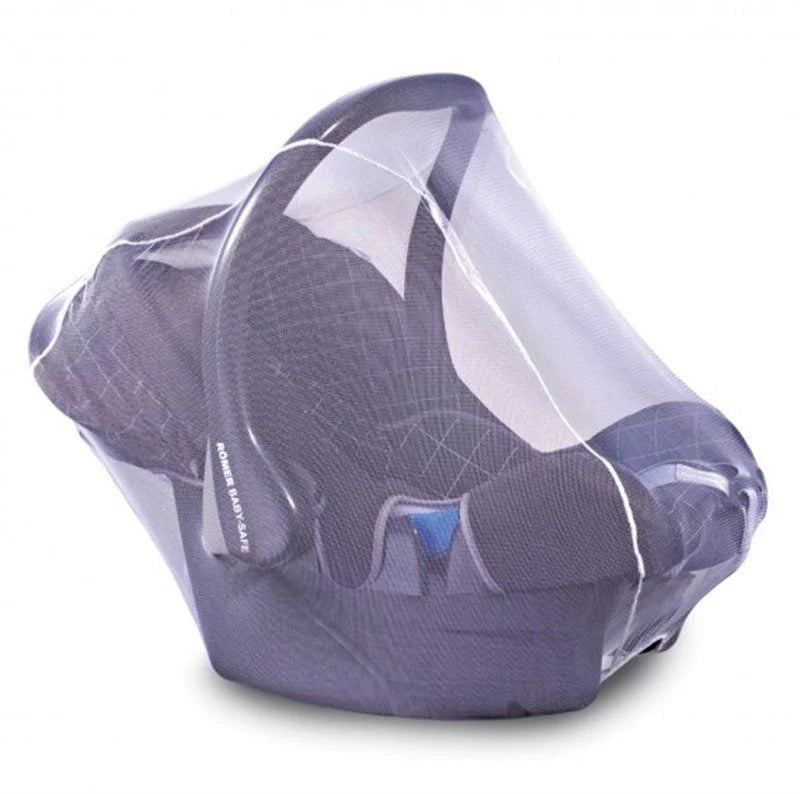 Reer insektnet til autostol i sort polyester