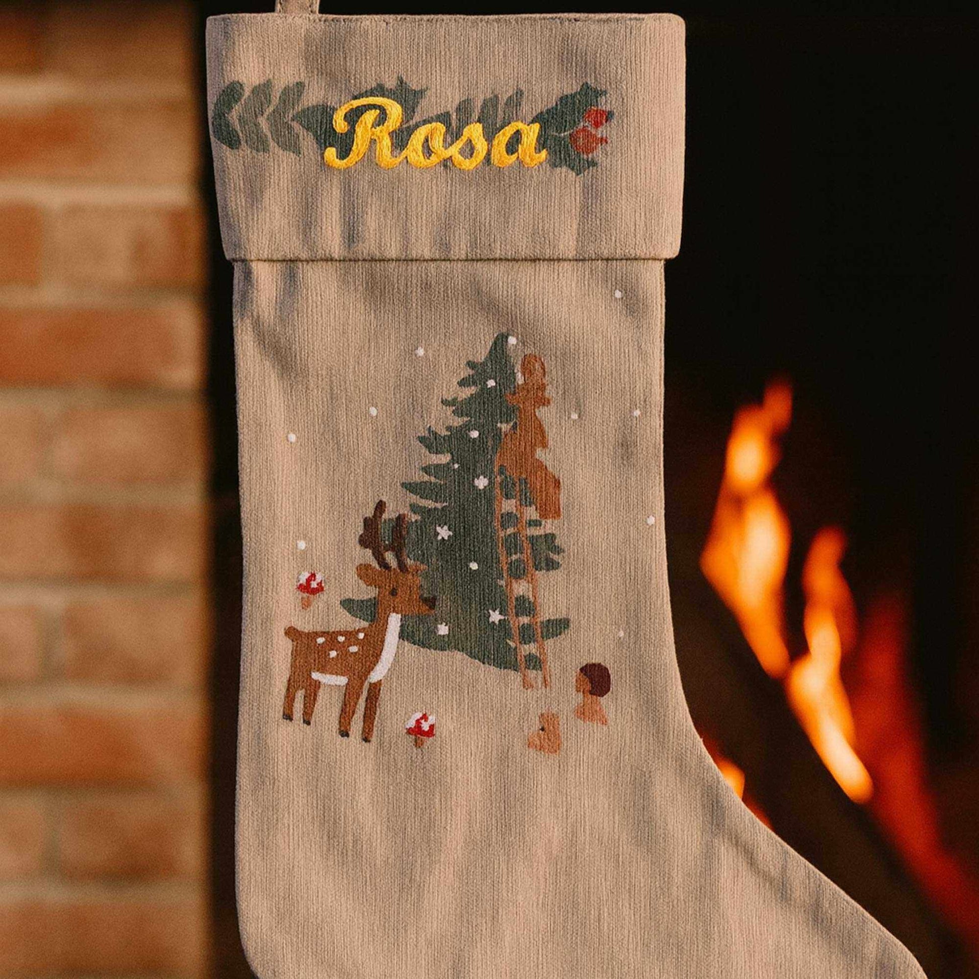 Julesok med navn - Natur unik Min Egen Verden.dk