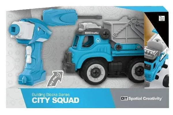 CONTRUCK Truck with lad R/C DIY with sound med lyd
