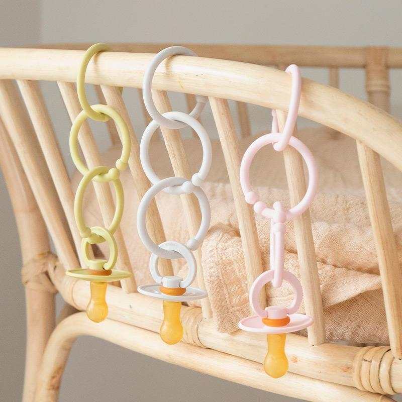 BIBS Baby loops 12 stk – Vanilla/Sage/Olive