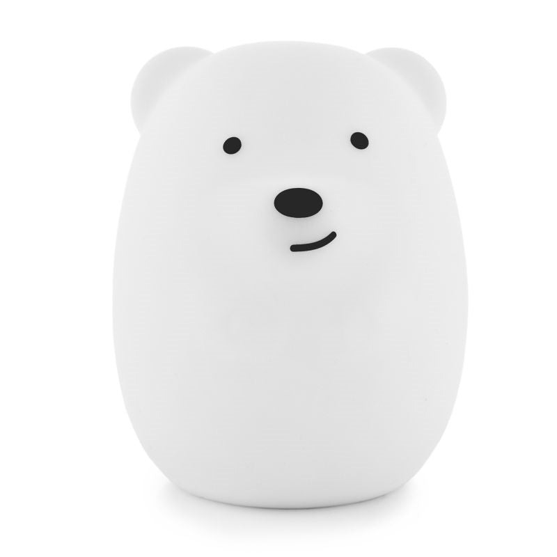 LumiPets natlampe – hvid bjørn til børneværelset