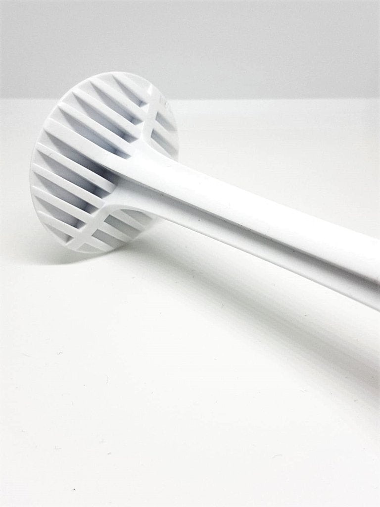 Hvid Food Masher Extra Strength til mosning af grød og puré