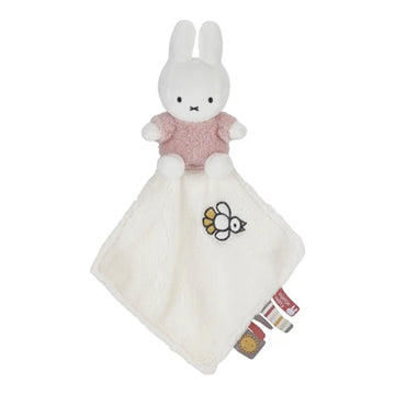 Miffy Kramme bamse klud - Fluffy Pink