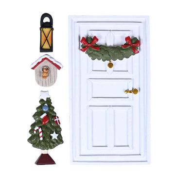 Nissedør hvid jul Min Egen Verden.dk