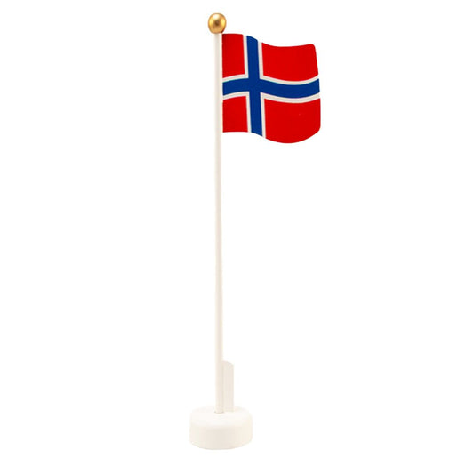 Norsk Fødselsdagsflag i Træ – Skab Hygge og Tradition 🎈🇳🇴
