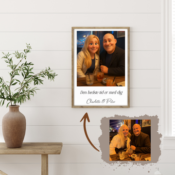 Plakat Ai genereret Pixar - Upload eget billede Customizer TeeInBlue