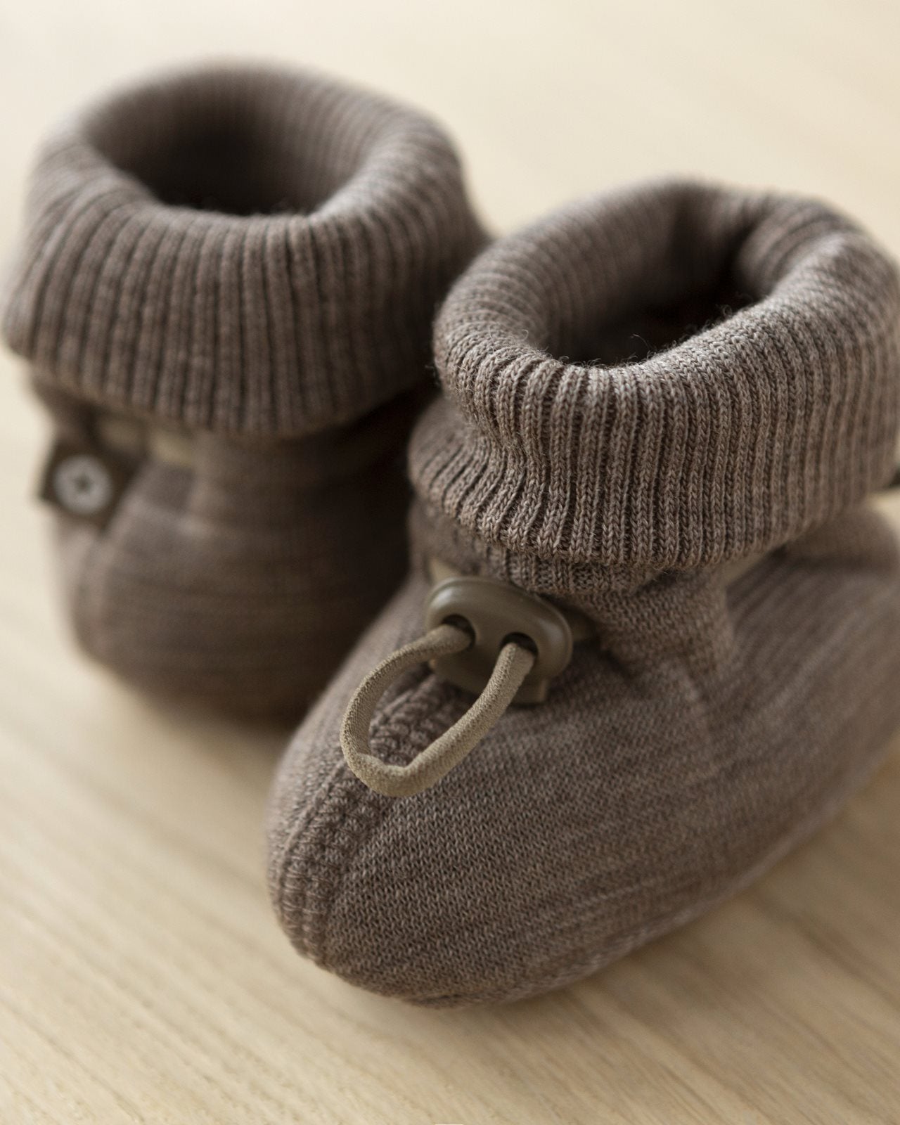 Futter, uldfleece, natur melange smallstuff