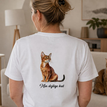 T-shirt til voksne - Katte racer