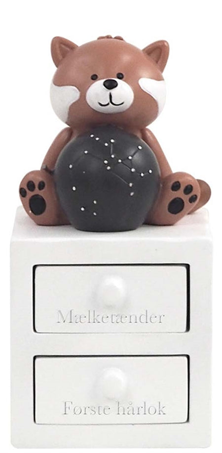 Tandæske og hårlok med stjernetegn fra Kids by Friis kids by friis Skytten 24/11 - 21/12