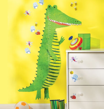 Wallstickers - Krokodille måler fra WALLIES Alm produkt 123Unik