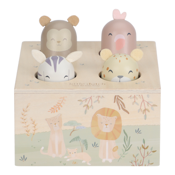 Little Dutch - Pop-up legetøj - Safari Friends