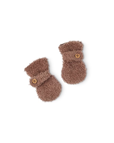 Luffer bouclé merino uld, rose brown