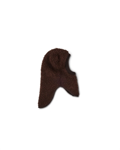 Elefanthue bouclé merino uld, brown