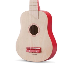 Guitar natur/rød, 64 cm
