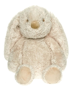 Stor grå/beige kanin Bamse fra Teddykompaniet