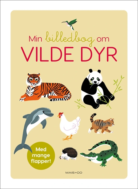 8: Min Billedbog Om Vilde Dyr - Diverse - Bog