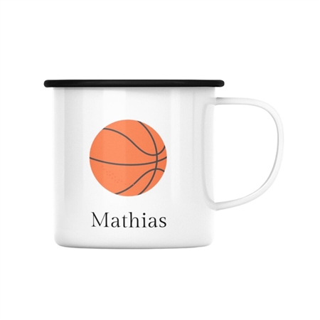 Billede af Basket kop med navn