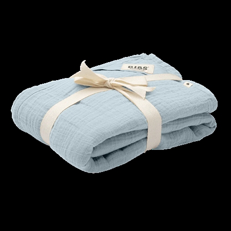 BIBS Muslin Swaddle 120x120 baby Blue