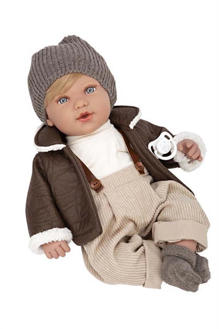 Image of Dukke dreng i smart tøj fra Arias (65317)