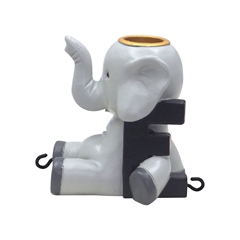 E bogstav til navnetog - Elefant fra Kids by Friis