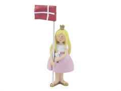 Bordpynt - prinsesse med flag fra Kids by Friis
