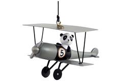Panda Flyvemaskine ophæng fra Kids by Friis