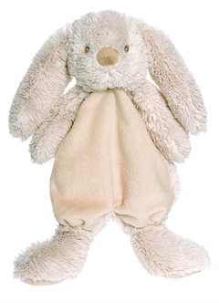 Grå kanin nussebamse fra Teddykompaniet
