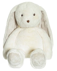XL Hvid Ecofriends kanin fra Teddykompaniet