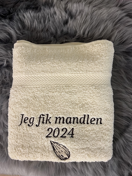 Mandelgave håndklæde 50x90