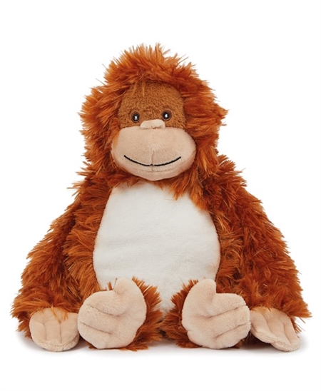 Orangutang.  Vælg design. Lyserød, lyseblå eller hjerte