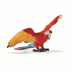 Papegøje rød Ara fra Schleich