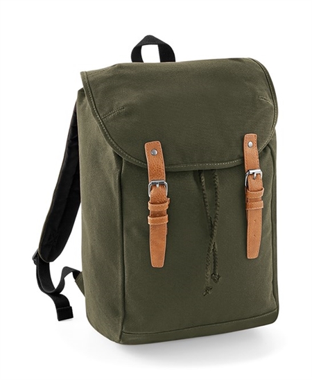 Vintage rucksack Green - voksen