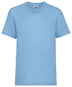 T-Shirt i Sky Blue  med/uden navn