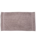 Mochafarvet Håndklæde med navn - 2 størrelser