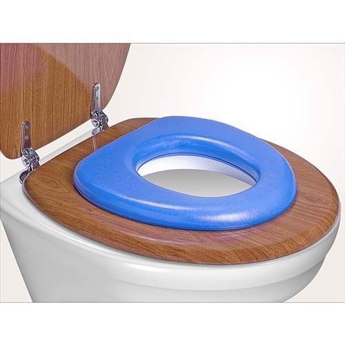 Toiletsæde, Blå - fra Reer